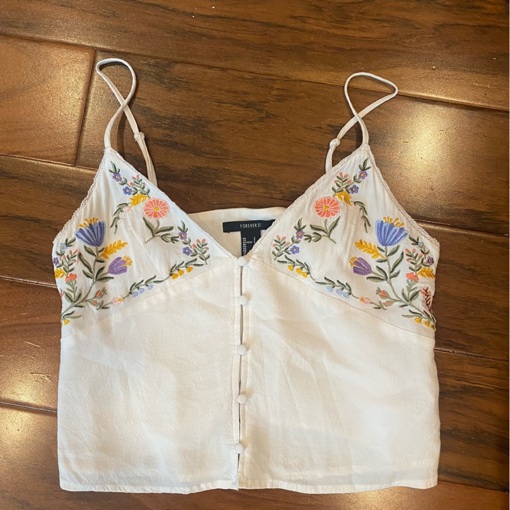 floral tank